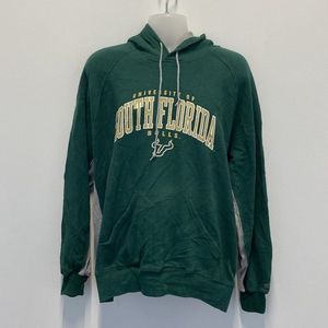 Soffe University of South Florida Bills Green Hoodie Size XL